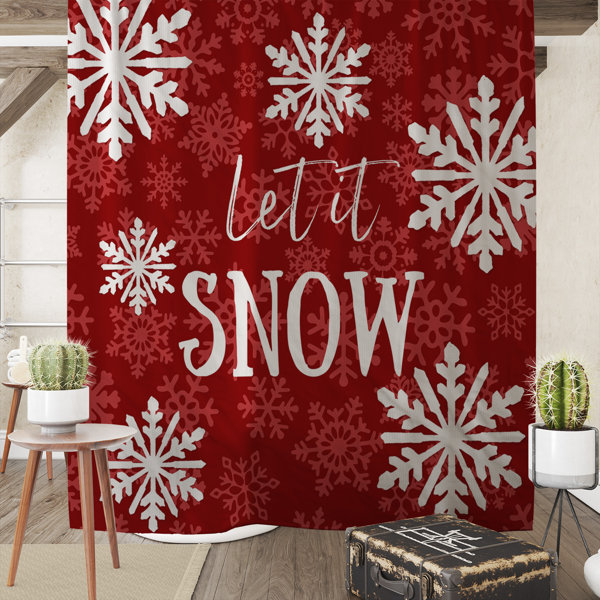 The Holiday Aisle® Diamanto Shower Curtain Wayfair